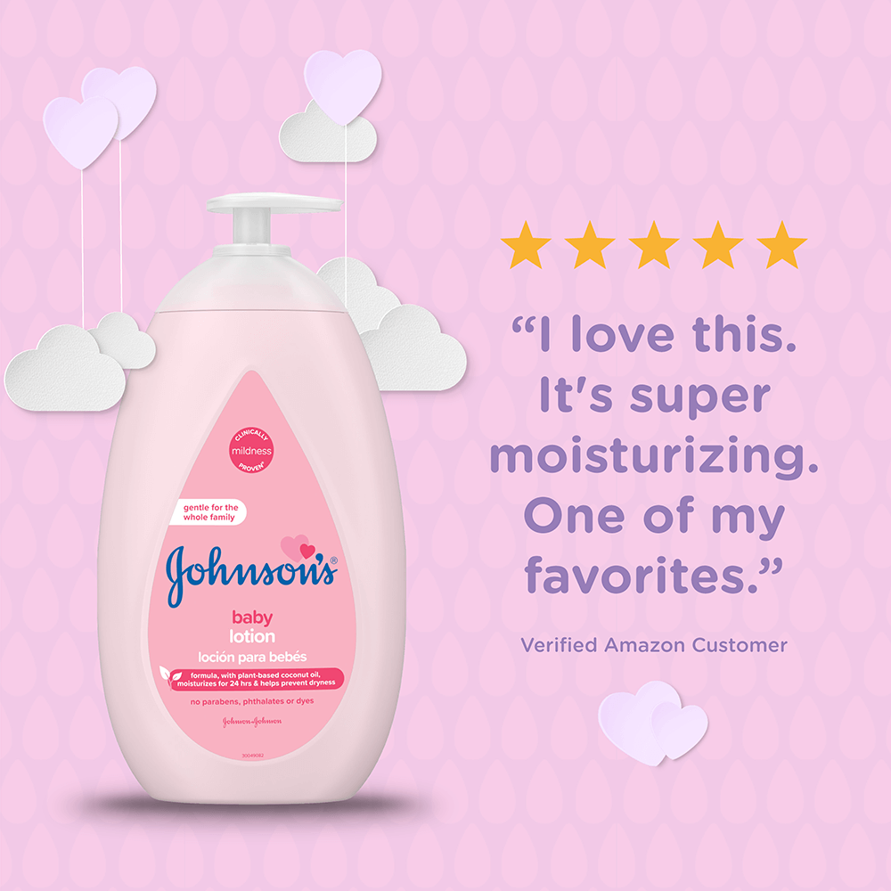 Johnson Baby Pink Baby Lotion (With coconut oill) 500ml