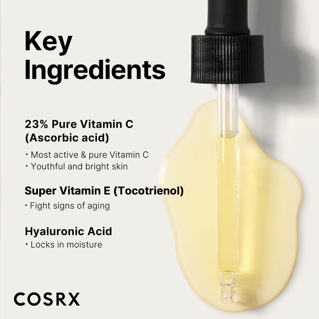 COSRX 韓國 高濃度23%維他命C美白精華 20ml