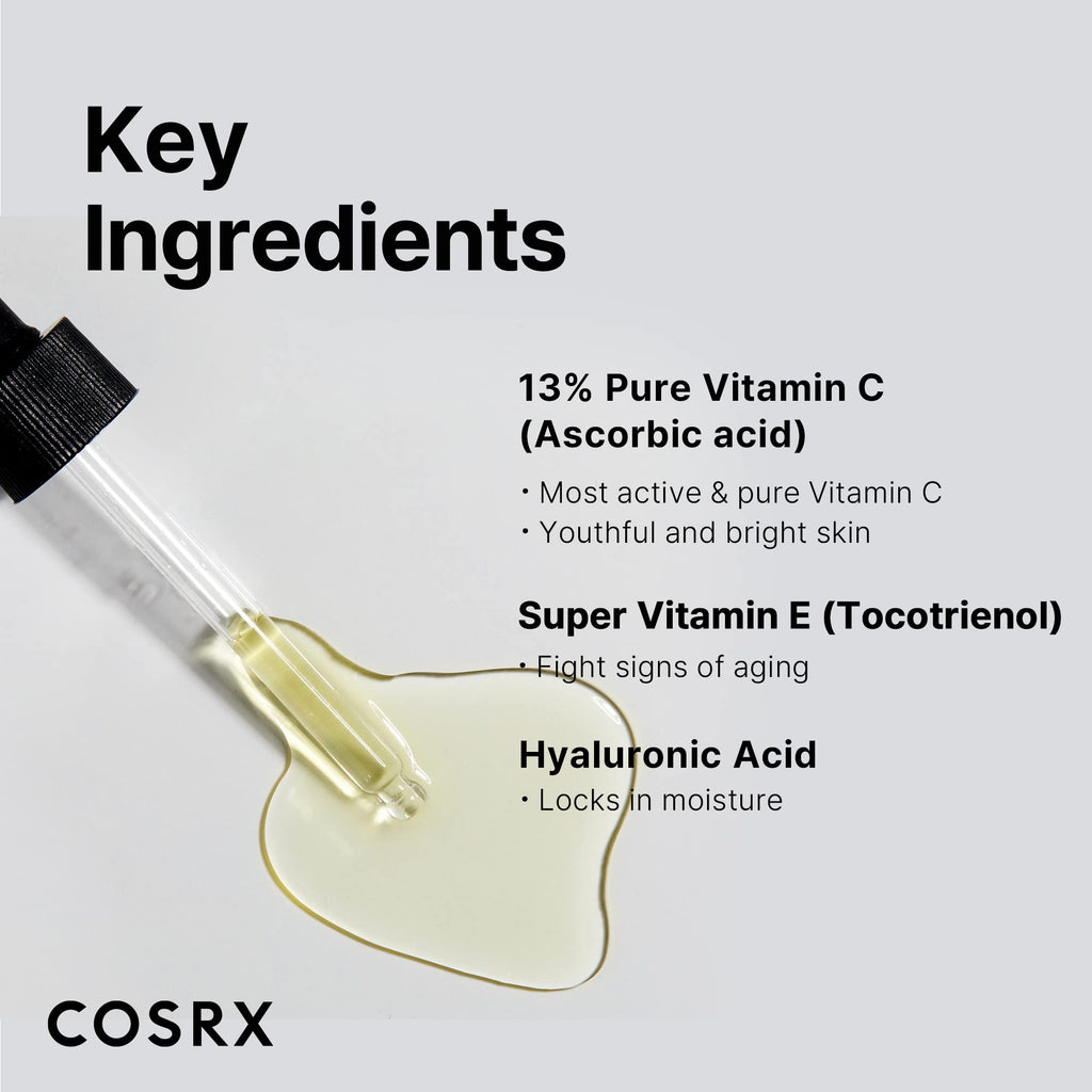 COSRX 韓國 持久性13%維他命C美白精華 20ml