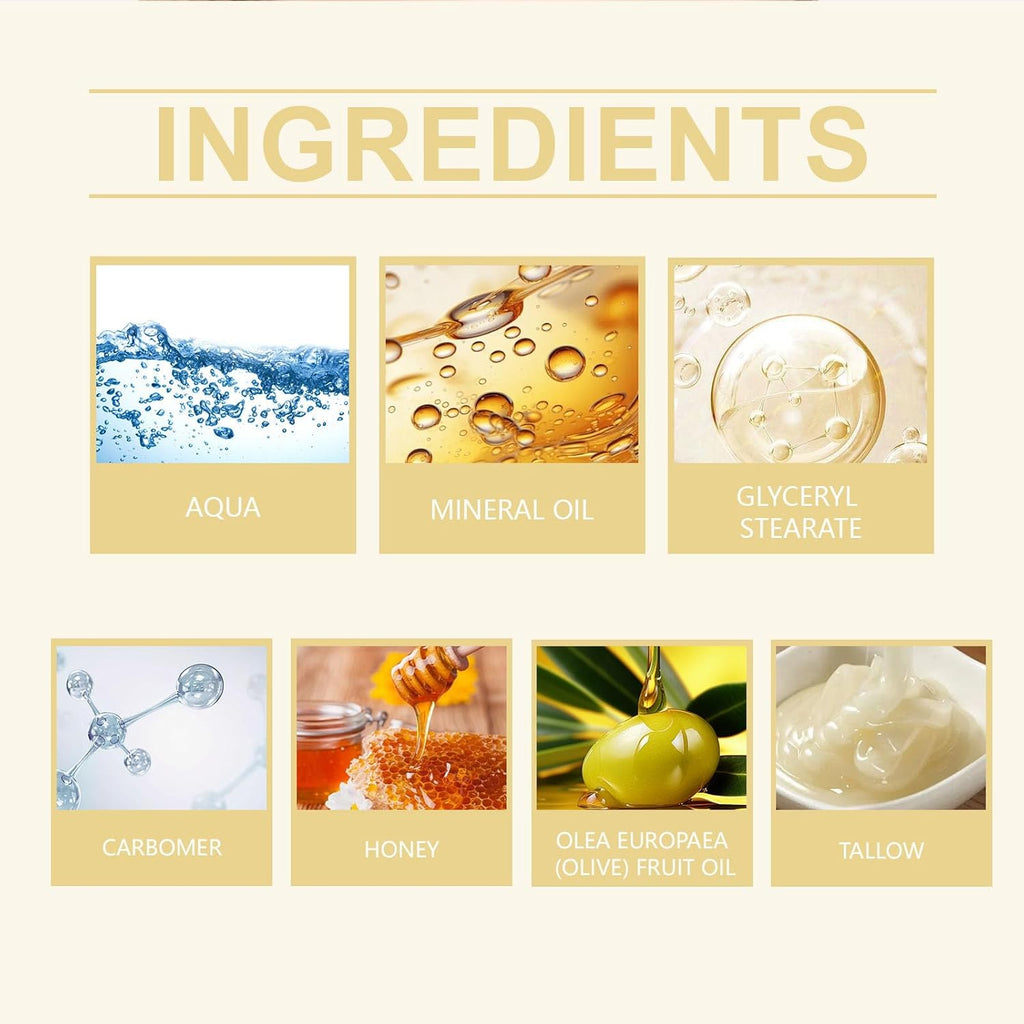 OUHOE Beef Tallow Honey Moisturizing Cream 120g