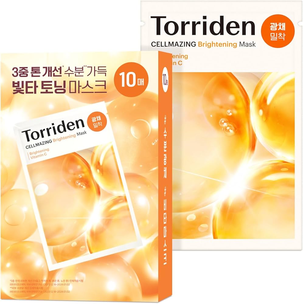 Torriden Cellmazing Vita C Brightening Mask 10ea