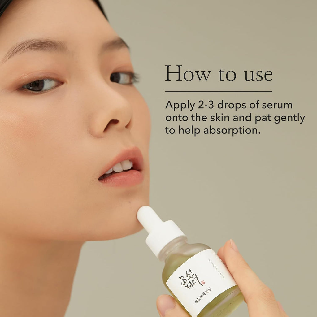 BEAUTY OF JOSEON 韓國 朝鮮美人 綠茶 + 泛醇 B5 舒緩鎮靜精華 30ml
