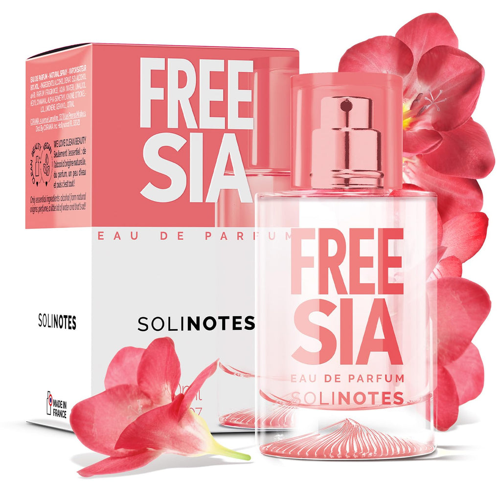 Solinotes Freesia Floral Vegan Eau de Parfum (Freesia & Jasmine) 50ml