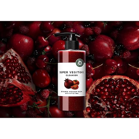 Wonder Bath Super Vegitoks Tomato Foam Deep Cleanser 300ml