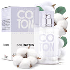 Solinotes Cotton Flower Vegan Eau de Parfum ( Vanilla, Musk & White Cedar) 50ml