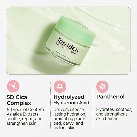Torriden BALANCEFUL Cica Cream 80ml