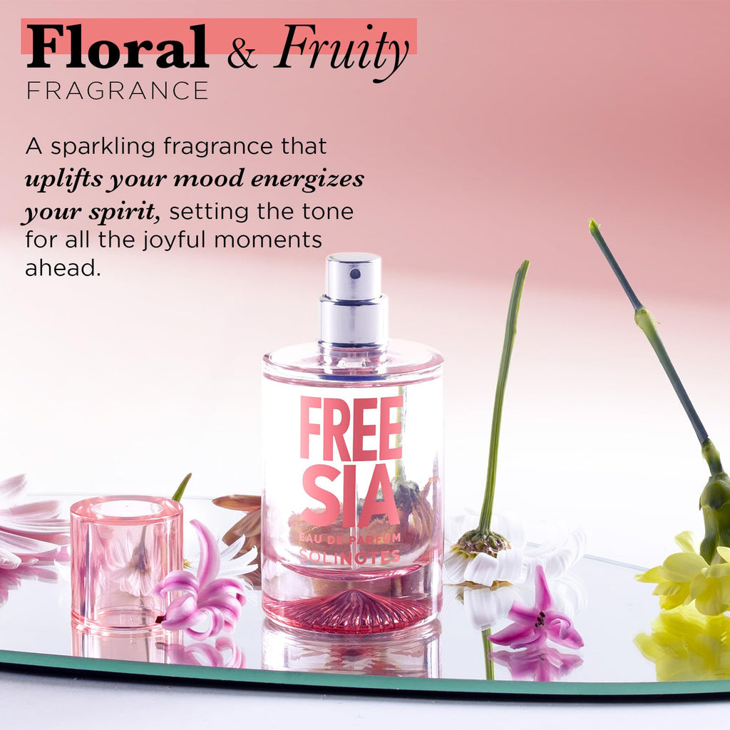 Solinotes Freesia Floral Vegan Eau de Parfum (Freesia & Jasmine) 50ml