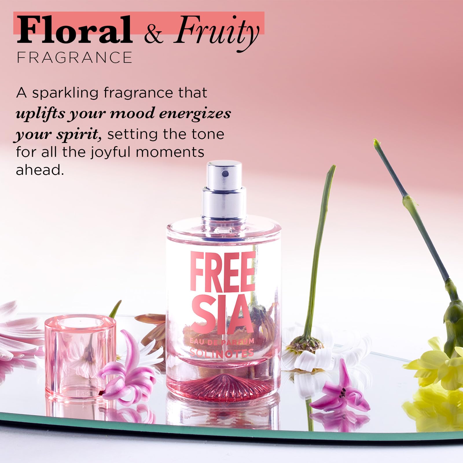 Solinotes Freesia Floral Vegan Eau de Parfum (Freesia & Jasmine) 50ml