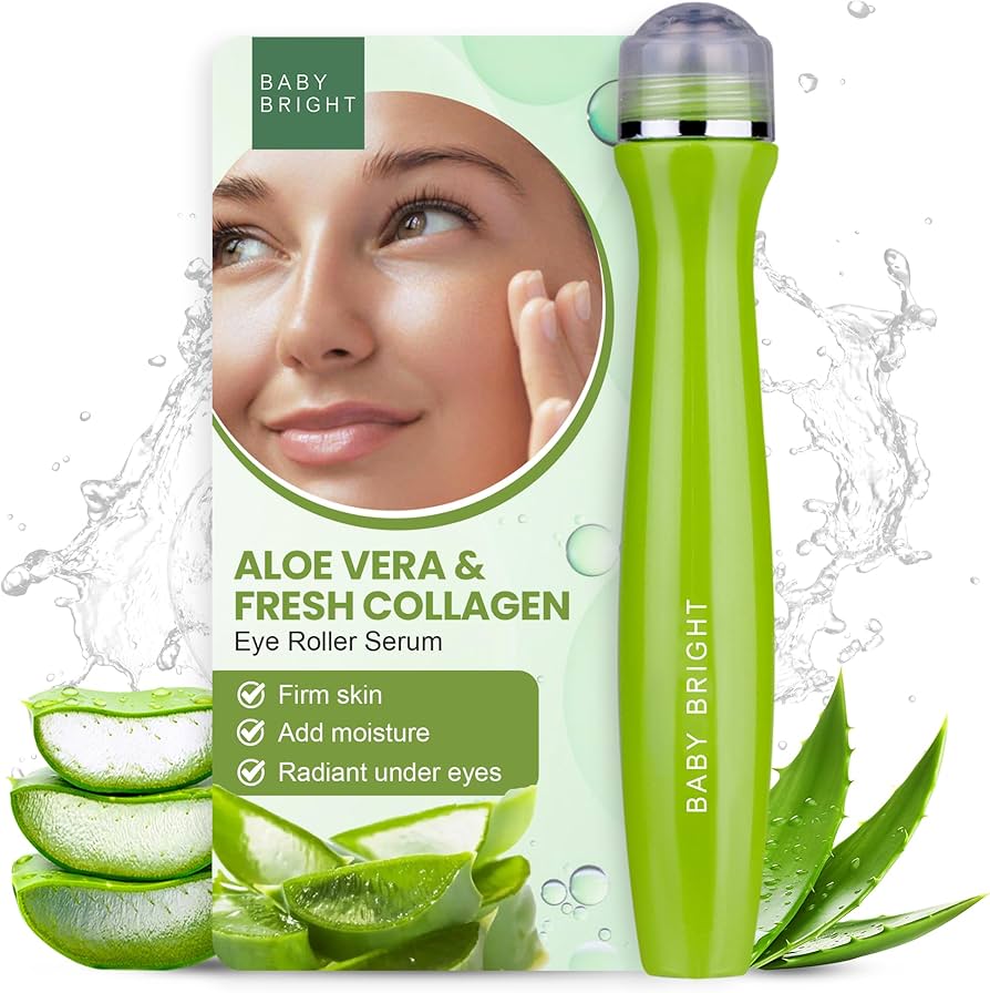 Baby Bright Aloe Vera & Fresh Collagen Eye Roller Serum (Anti Aging) 15ml