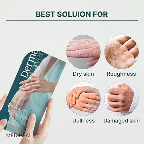 Mediheal Derma Layer Hand Mask 5 Pair/box