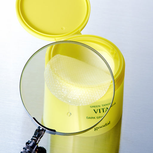 Goodal 韓國 青橘維他命C 淡斑護理棉片套組 (包含 70 片正裝 + 70 片補充裝)