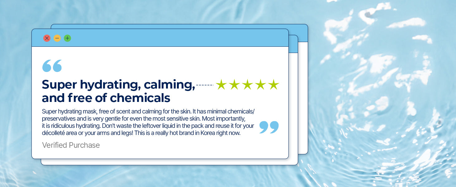 Torriden DIVE IN Hyaluronic Acid Facial Mask 10ea