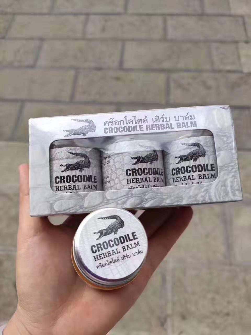 Phoyok Herbal Crocodile Herbal Balm 30g