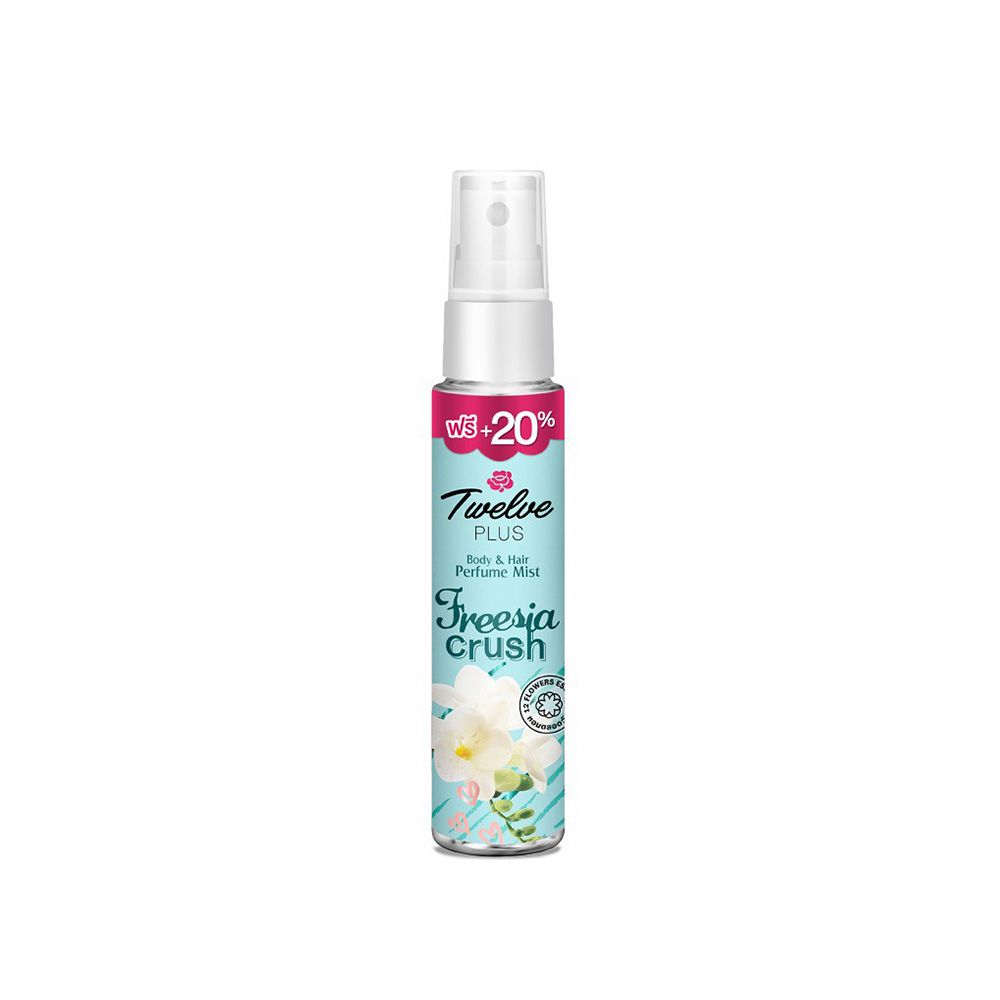 Twelve Plus Freesia Crush Mist Body Hair Perfume 25ml
