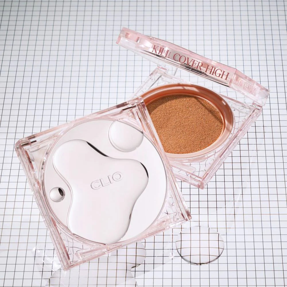 CLIO Kill Cover High-Glow Cushion SPF50+ PA+++ (14g + Refill 14g)