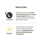 Masque rafraîchissant Biodance aux algues marines Real Deep Mask 34 g x 4