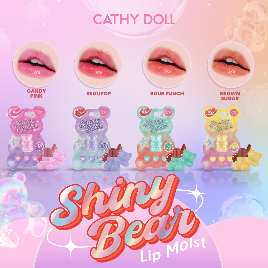 Cathy Doll Shiny Bear Lip Moist (#01 Candy Pink) 1.1g