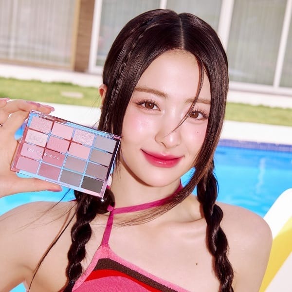 Wakemake Soft Blurring Eye Palette With 16 Colors (#09 High Pink Blurring) 14g