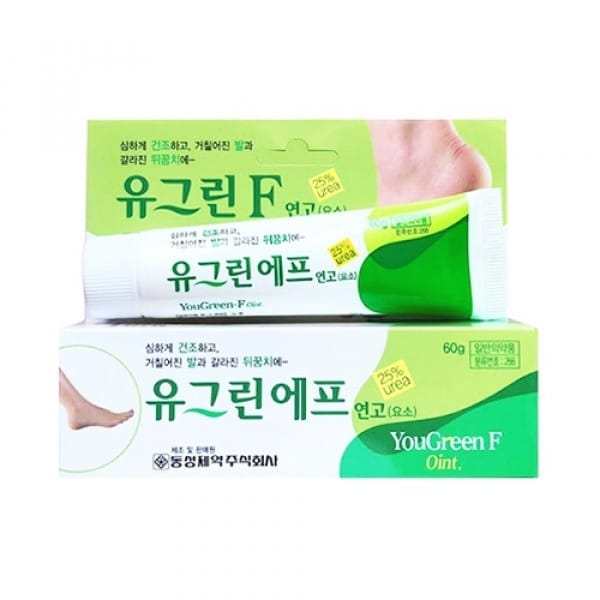 Yougreen F 25% Urea Foot & Heel Moisturizing Ointment 60g