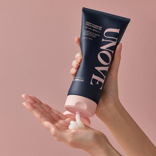 UNOVE Deep Damage Treatment EX (320ml+320ml+Freeze Calming Conditioner 30ml)