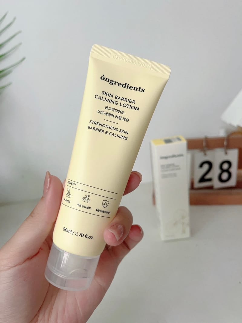 ONGREDIENTS Centella Asiatica Skin Barrier Calming Lotion 80ml