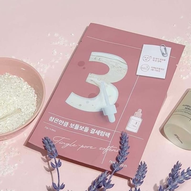 Numbuzin No.3 Tingle-Pore Softening Sheet Mask 4ea