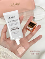 D'Alba UV Essence Waterfull Tone-up Sun Cream (PINK) SPF50+ PA++++ 50ml