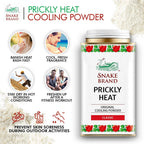 Snake Brand Cooling Prickly Heat Classic Original Body Powder 140g