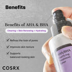 COSRX 韓國 AHA BHA皮脂角質護理淨膚爽膚水 150ml