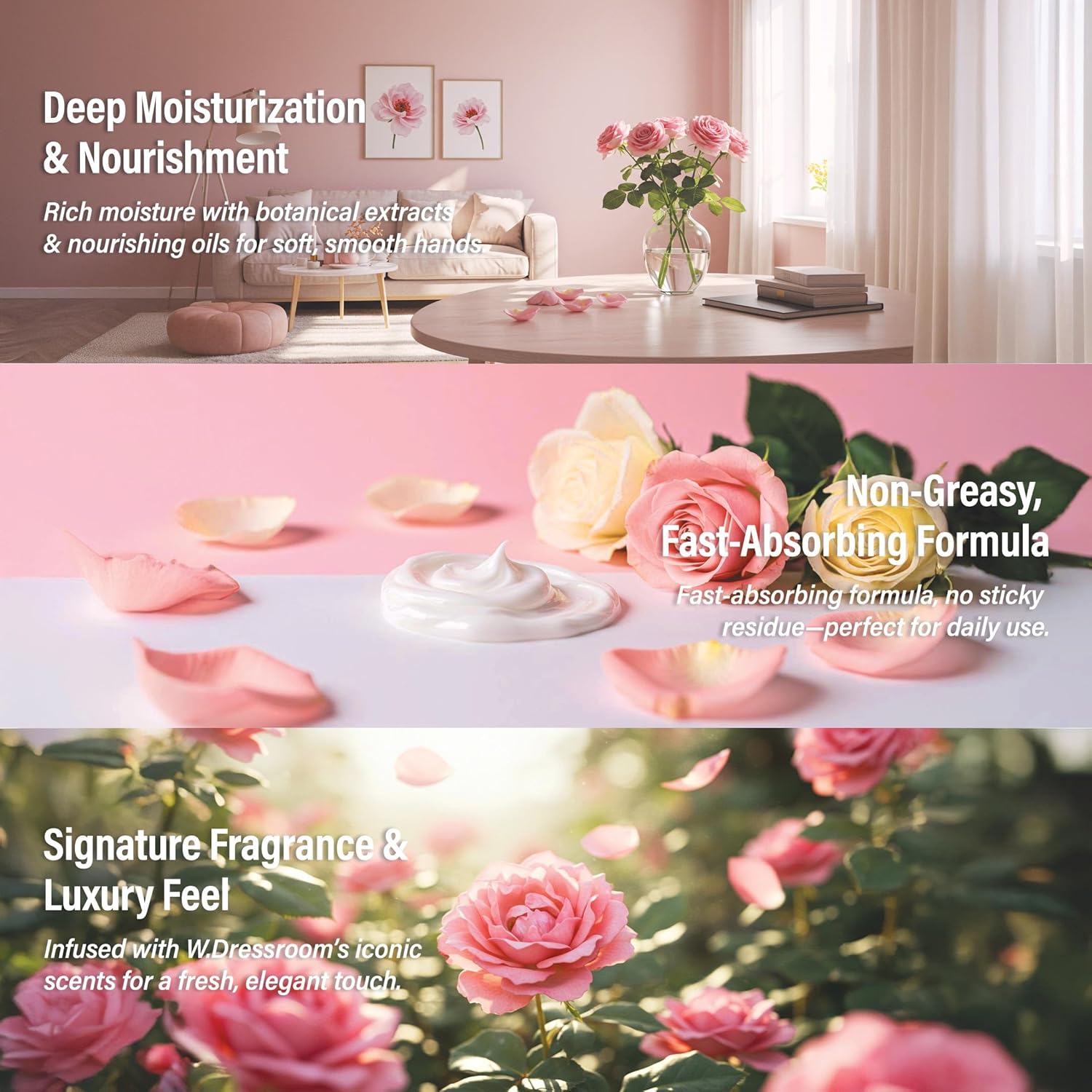 W.DRESSROOM 韓國 保濕香水護手霜 (No.514 五月玫瑰) 50ml
