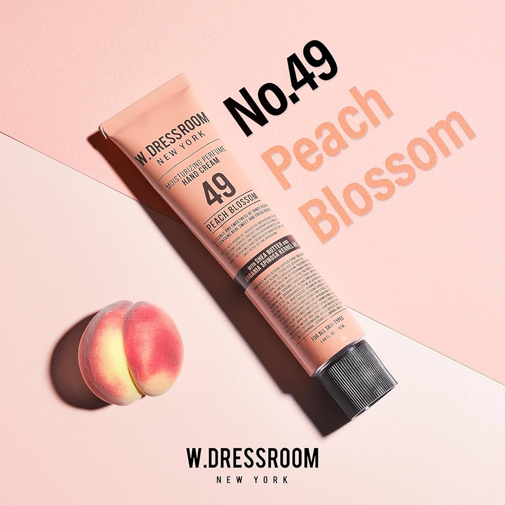 W.DRESSROOM Moisturizing Perfume Hand Cream (No.49 Peach Blossom) 50ml