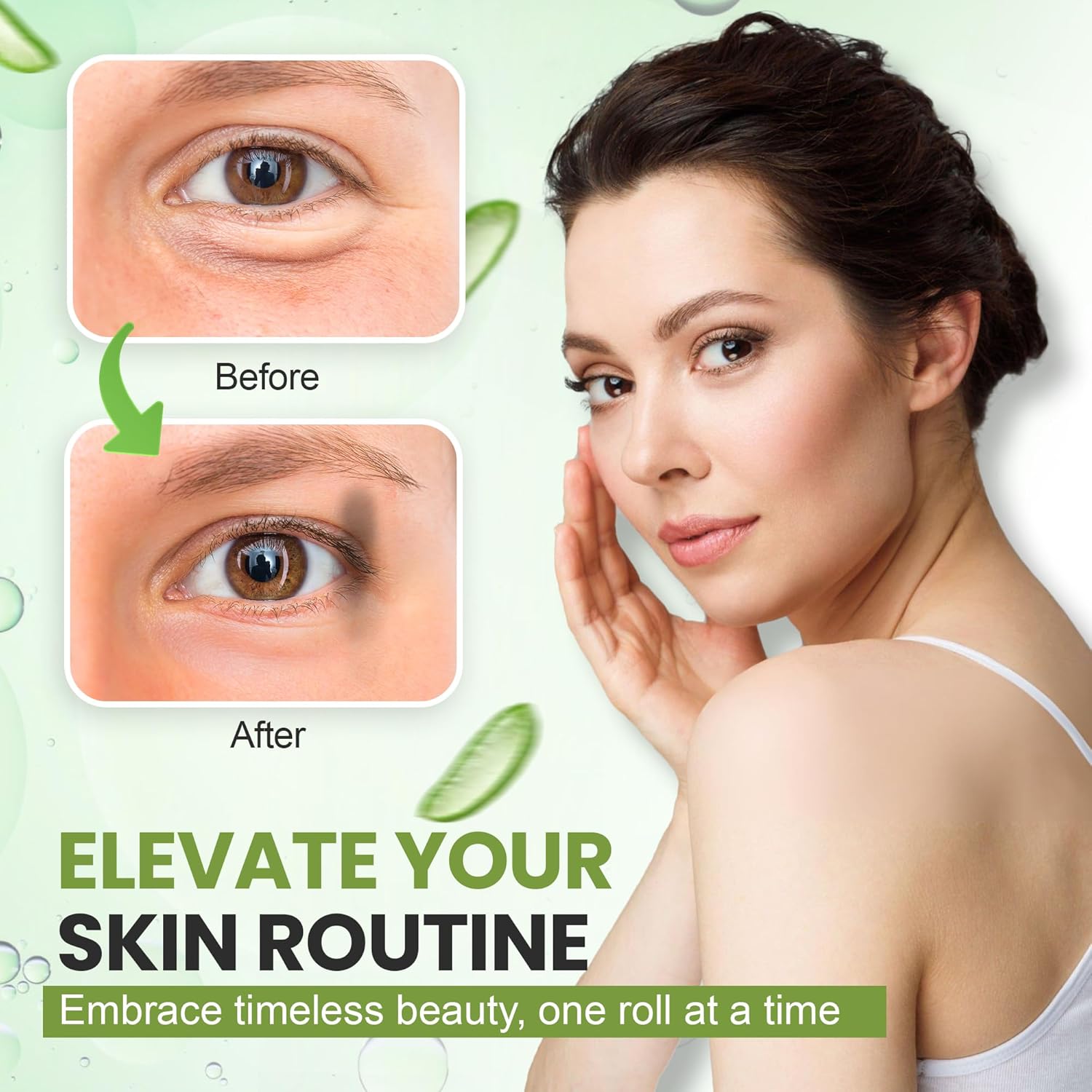 Baby Bright Aloe Vera & Fresh Collagen Eye Roller Serum (Anti Aging) 15ml