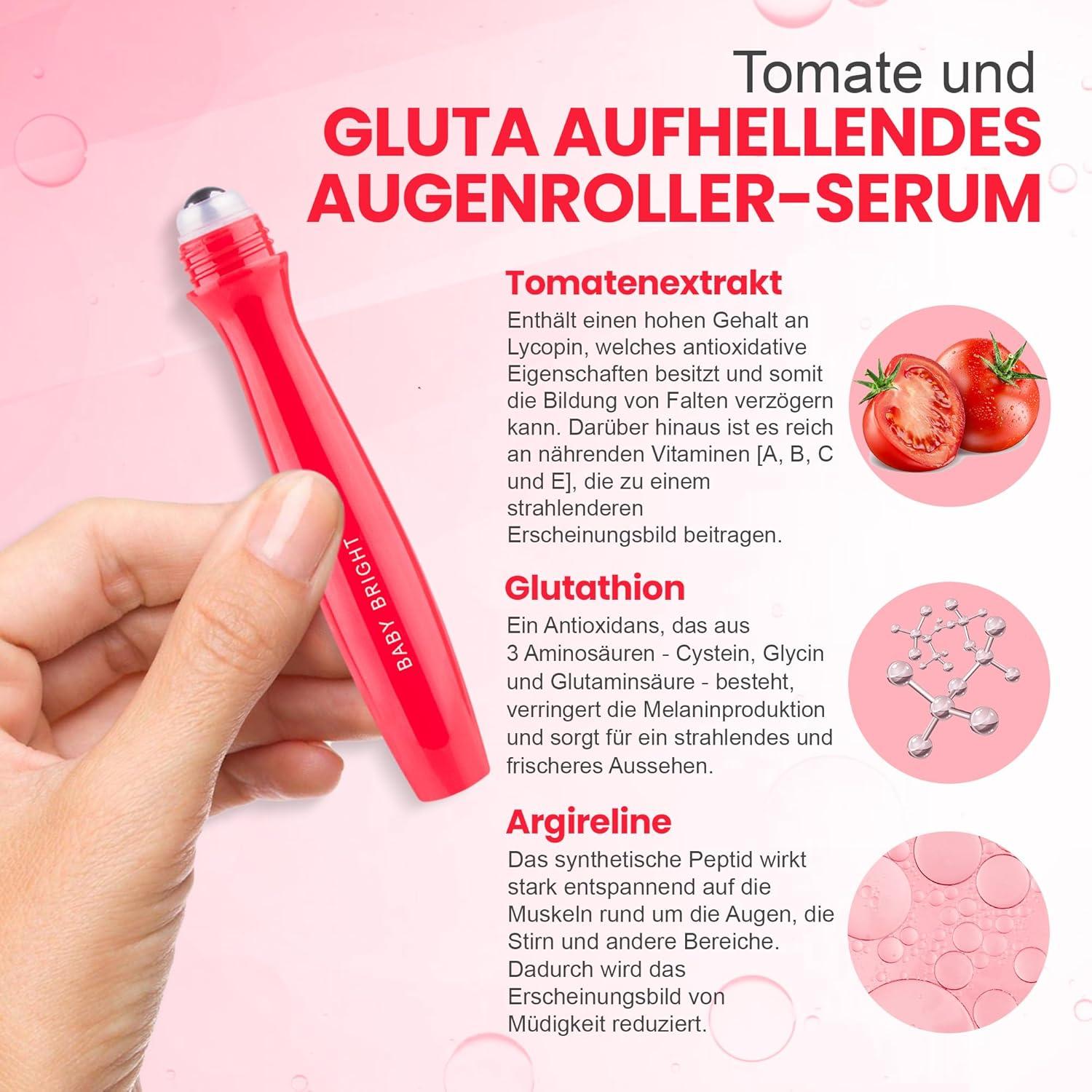 Baby Bright 泰國 番茄紅素&穀胱甘肽 抗氧滾珠眼部精華 (美白) 15ml