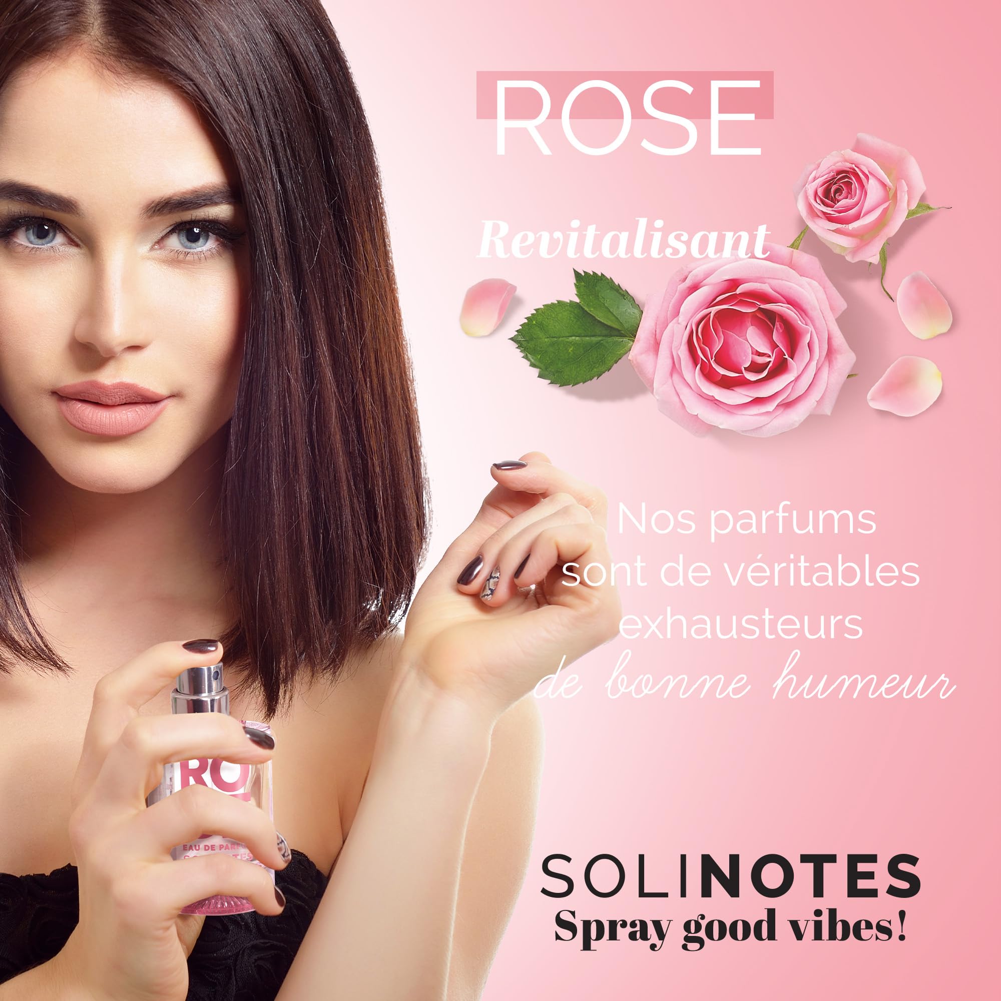 Solinotes Rose Harmonize Vegan Eau de Parfum (Cedarwood) 50ml
