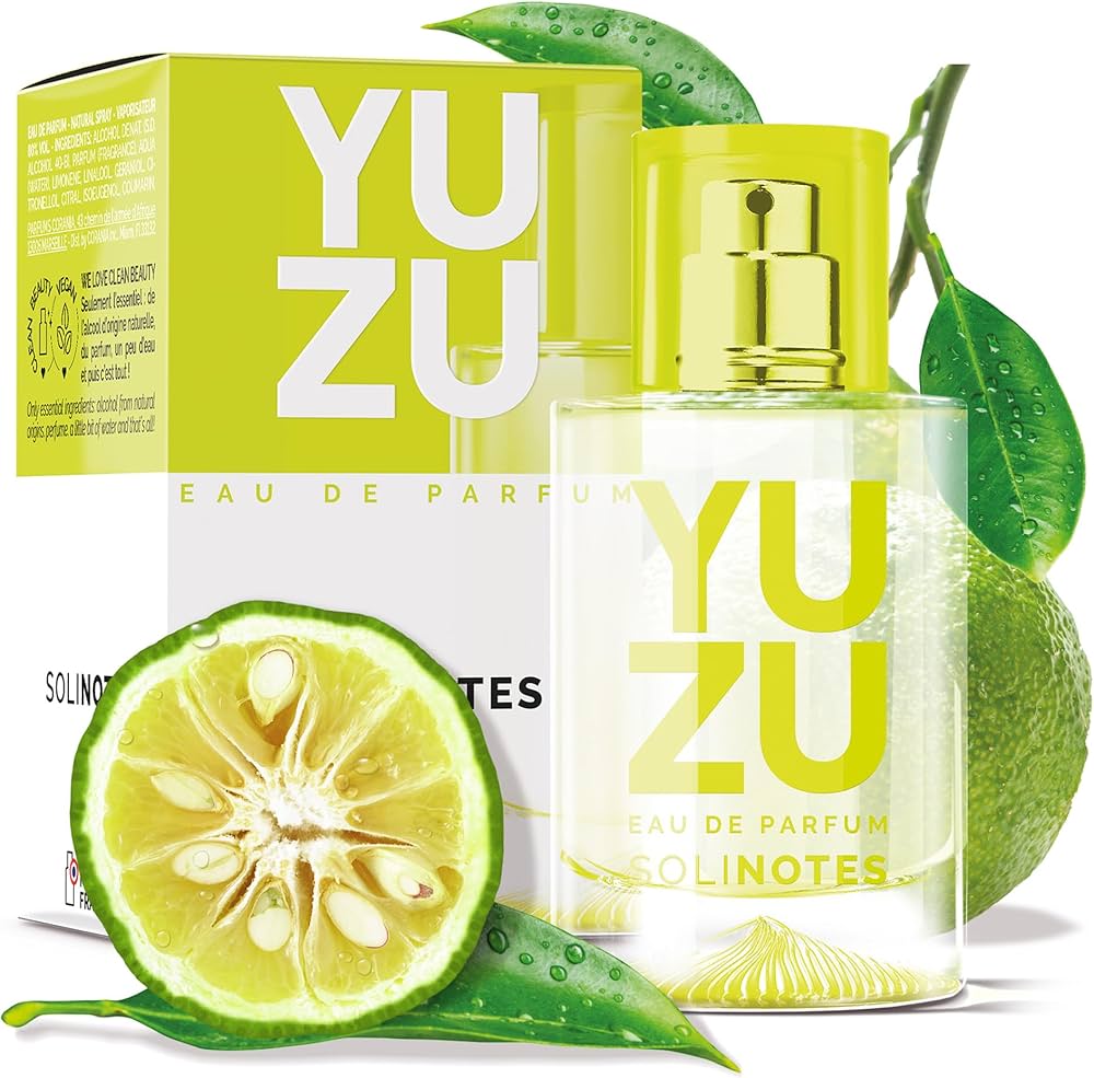 Solinotes Yuzu Energizing Flower Vegan Eau de Parfum ( Patchouli & Oak Moss) 50ml
