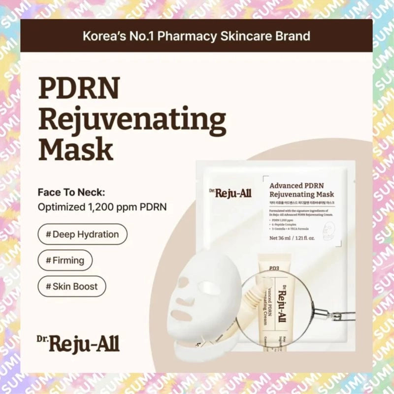Dr. Reju-All Advanced PDRN Rejuvenating Mask 36ml x 4ea