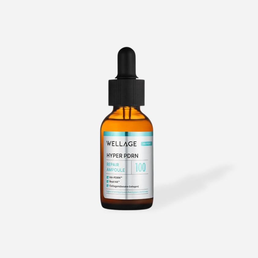 Wellage Hyper PDRN Repair Ampoule (HA-PDRN & Real HA & Collagen) 30ml