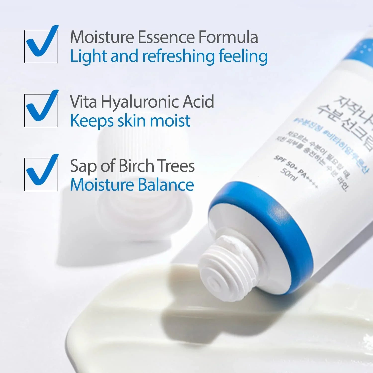 Round lab Birch Juice Moisturizing Sun Cream SPF50+ PA++++ 50ml