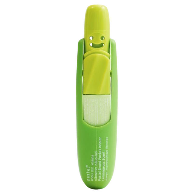 Pastel Pocket Inhaler for Aromatherapy Relief of Nasal Congestion (Free lanyard) 1ea