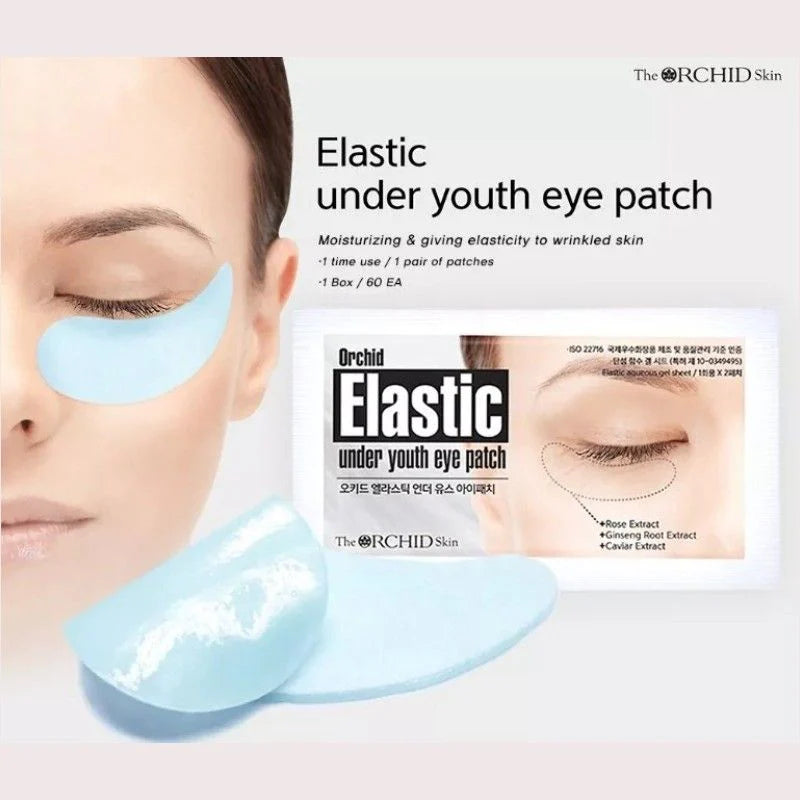 The Orchid Skin Orchid ELASTIC Under Clear Eye Patch (Improve Fine Lines And Slack) 10 pairs