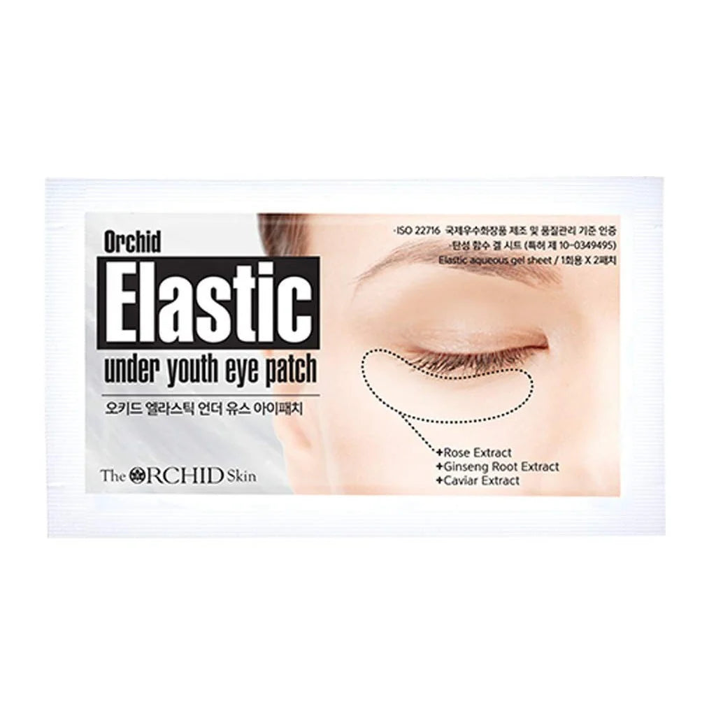 The Orchid Skin Orchid ELASTIC Under Clear Eye Patch (Improve Fine Lines And Slack) 10 pairs