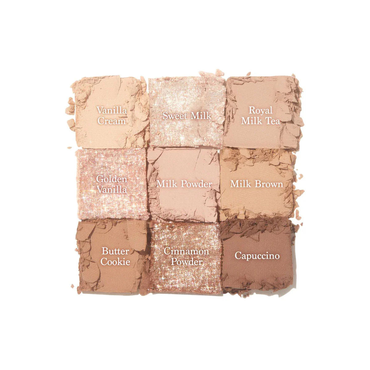 Dasique Skyggepalette (#7 Milk Latte) 7g
