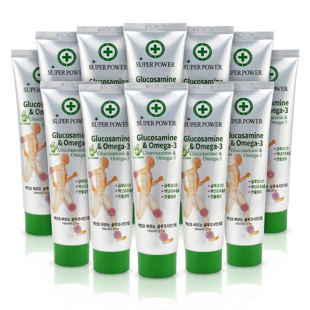 Super Power Joint Glucosamine Omega-3 Gel (Pain Relief) 165ml