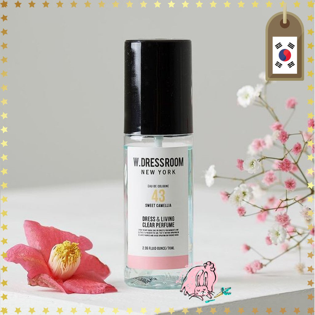 W.DRESSROOM 韓國 衣物居家香氛噴霧 (No. 43 甜山茶花) 70ml