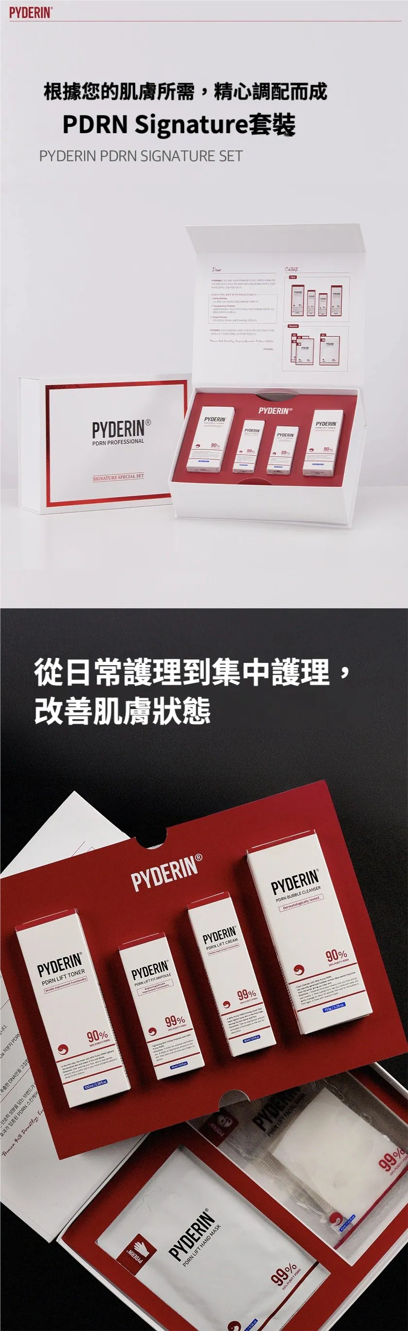 PYDERIN High Concentration PDRN Ultimate Prestige Gift Set
