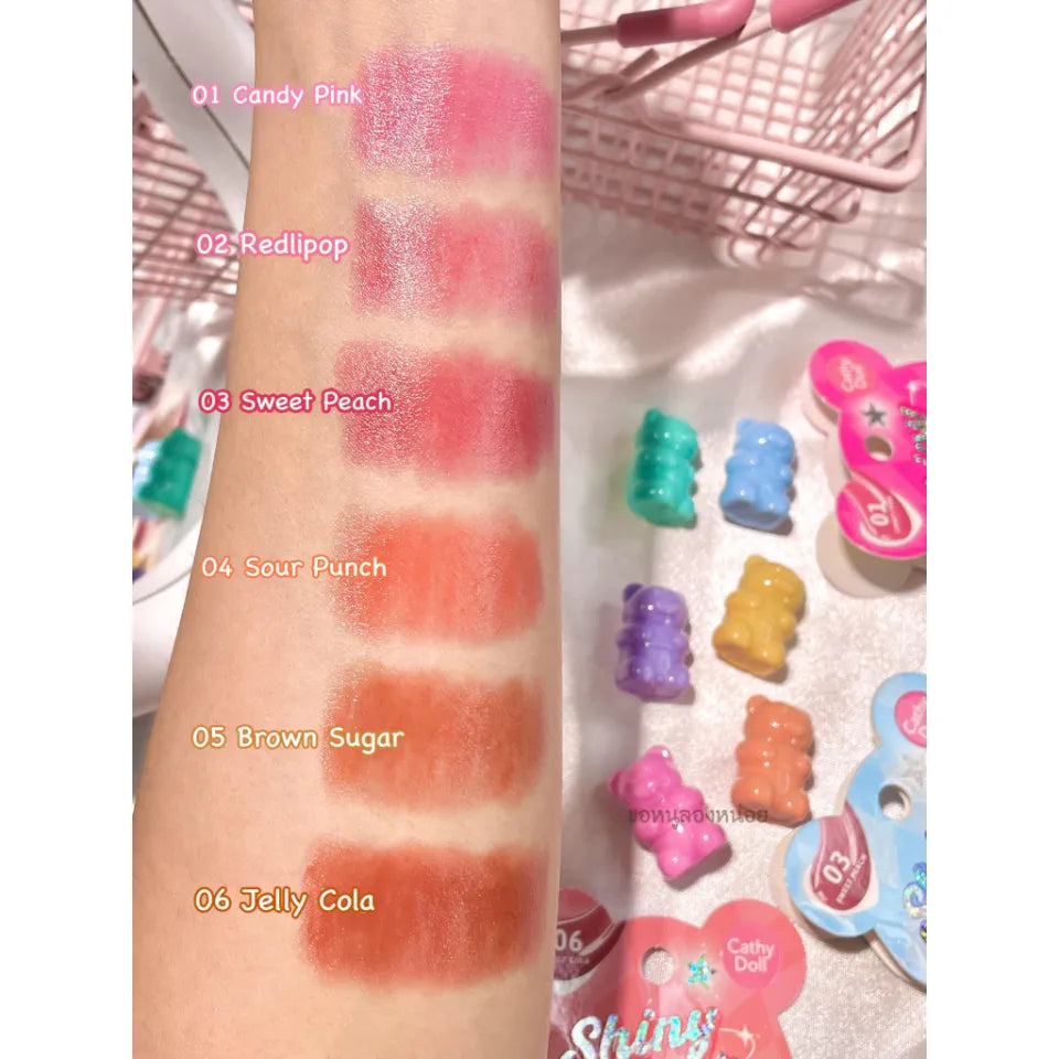 Cathy Doll Shiny Bear Lip Moist (#01 Candy Pink) 1.1g