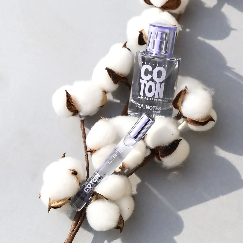 Solinotes Cotton Flower Vegan Eau de Parfum ( Vanilla, Musk & White Cedar) 50ml
