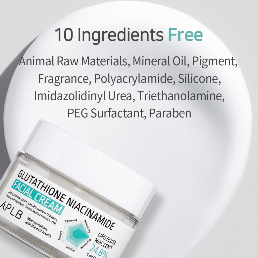 APLB 韓國 穀胱甘肽 煙酰胺維他命B3 水潤保濕乳霜 55ml