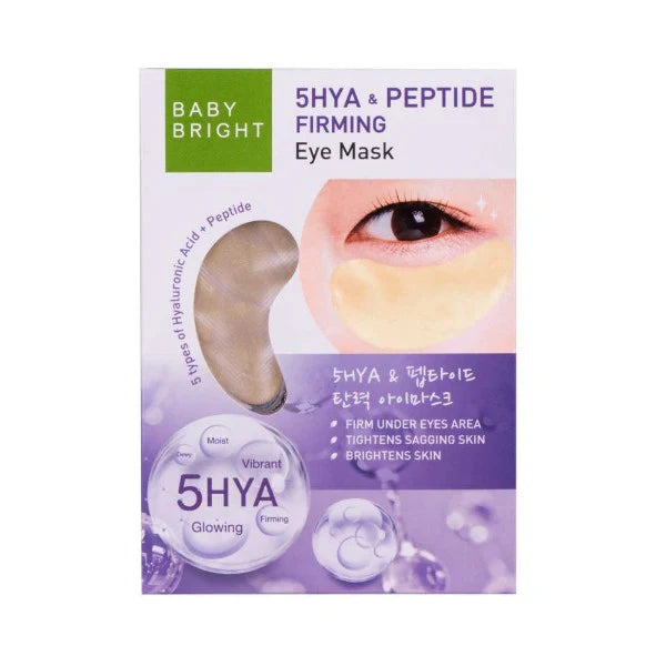 Baby Bright 5Hya & Peptide Firming Eye Mask 1 pair