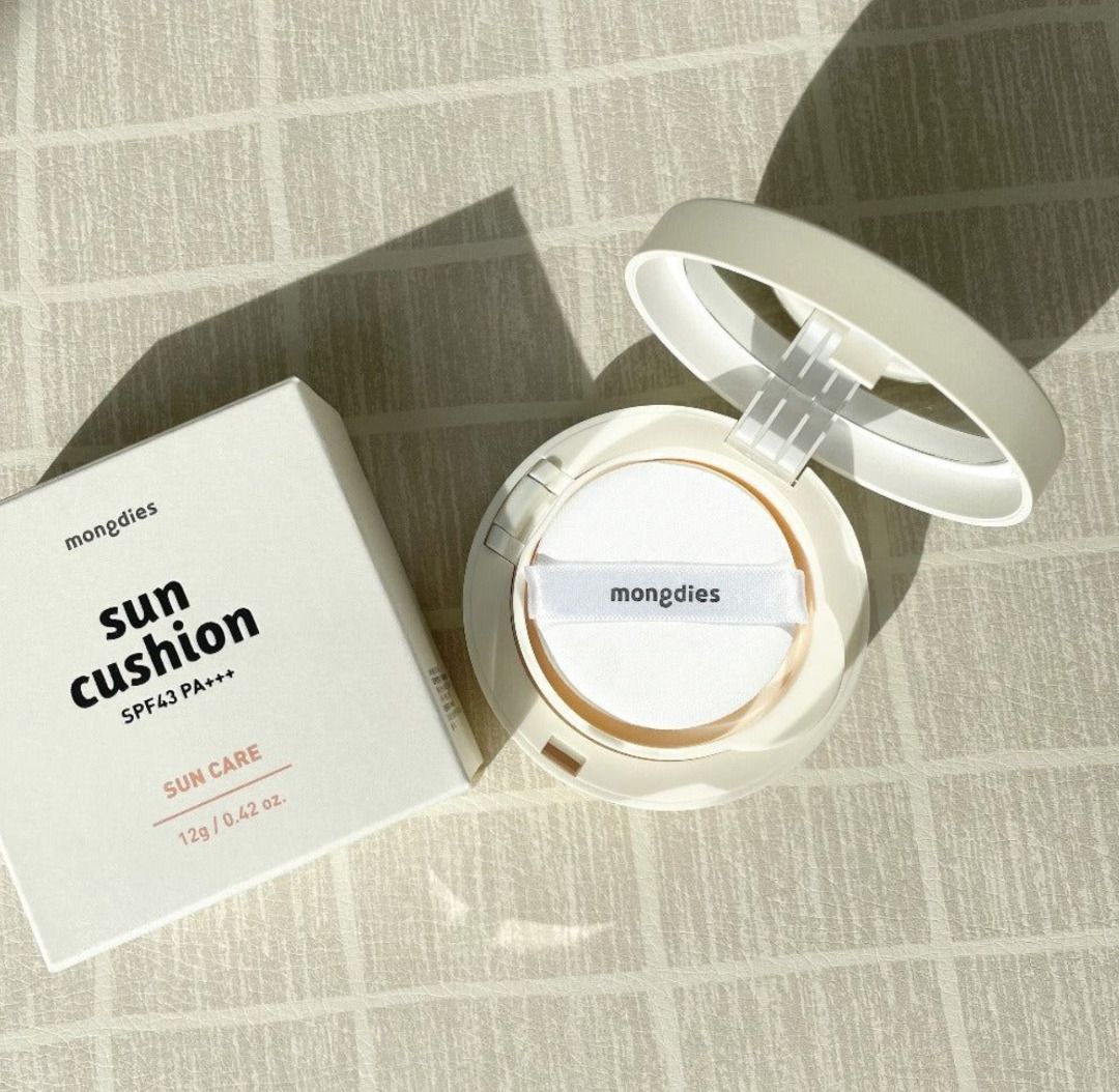 Mongdies Sun Cushion SPF 43 PA+++ 12g